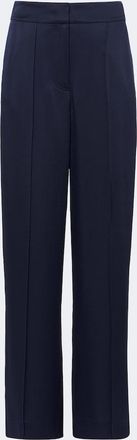 SIMKHAI Kyra high-rise satin wide-leg pants
