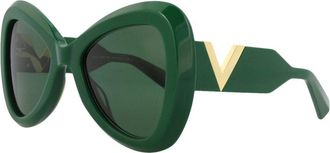 Valentino Unisex Vls-138C53 53Mm Sunglasses