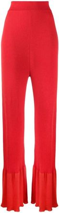 Stella McCartney Mujer, Pantalones, Rojo, Talla: S