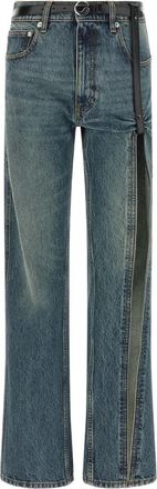 Coperni Suspended Jeans - Dames - Regular Fit Jeans - Blauw - 2XS - Katoen - Jeans