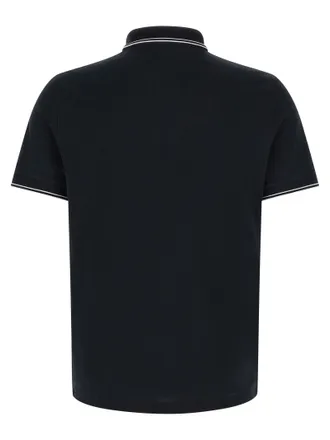 Stone Island Cotton Piqu&eacute; Polo - Black