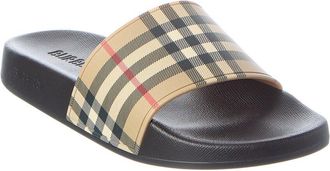 Burberry Rubber Check Slide