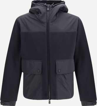Moncler Polartec Hooded Zip-Up Sweatshirt Male XL