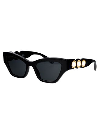Swarovski 0SK6021 Cat-Eye Acetate Sunglasses - Black