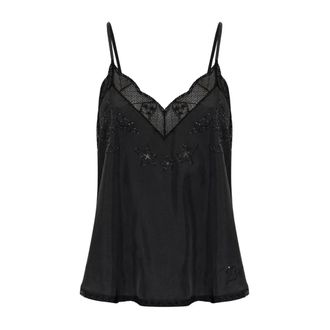 Zadig&Voltaire Christy Silk Camisole - - Tops - Donna - Nero - L