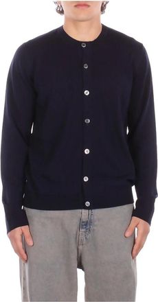 Alpha Studio Alpha studio Sweaters - Heren - Vesten - Blauw - XL - Truien & Vesten
