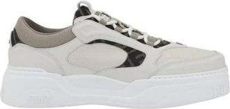 Fendi Sneakers, male, Multicolor, Size: 6 1/2 US Urban Style Paneled Sneakers with Logo