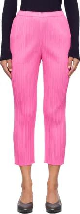 パンツ BALMAIN Pants with side slits Pink Pink Balmain Pants: Shop up to −70% | Stylight