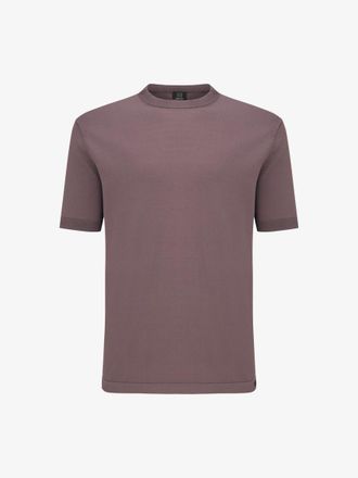 Genti Roundneck T-shirt | Mauve
