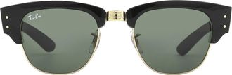 Ray-Ban Mega Clubmaster Green Square Unisex Sunglasses RB0316S 901/31 50