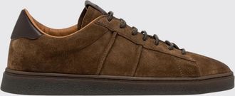 Buttero Suede Low-Top Sneakers with Embossed Logo
