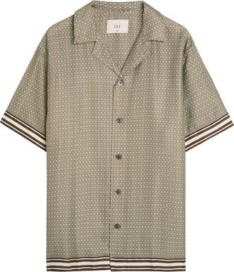 CH&Eacute; Studios Che Lucena Printed Shirt - Light Brown - XL