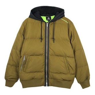 Converse Court Down Bomber Jacket Olive Green 10019992-A02