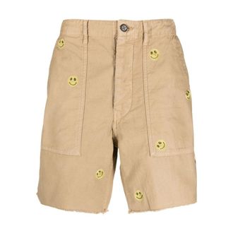 President's Heren, Korte broeken, Beige, Maat: W33 Katoen