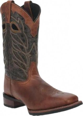 Laredo Mens Marx Square Toe Western Boot In Brown