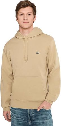Lacoste Cotton Fleece Hoodie Mens Sweatshirt Viennese : 4 (MD)