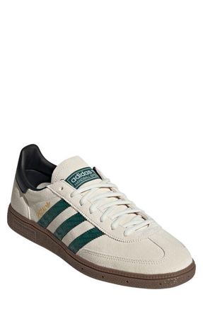 adidas Gender Inclusive Handball Spezial Sneaker in Off White/Green/Gum5 at Nordstrom, Size 12.5 Womens