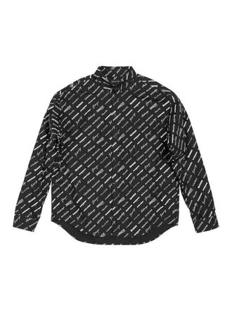 Balenciaga Allover Shirt
