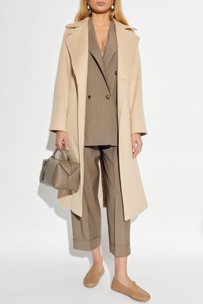 Max Mara Riccio Coat, Womens, Beige