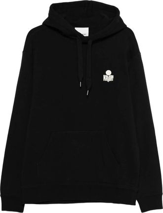 Isabel Marant Matte Logo-embroidered Hoodie