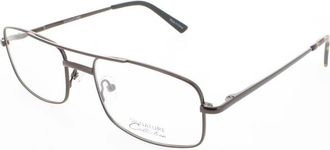 Signature Unisex Brown Rectangular Eyeglass Frames 1127Brown57