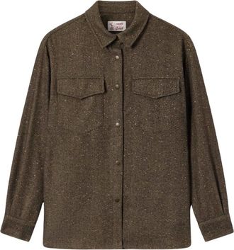 MC2 Saint Barth Overshirt Cambry - - Blouses & Shirts - Donna - Marrone - S