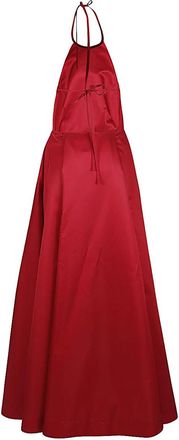 Lavi Red Sleeveless Long Dress
