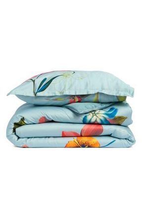 Ted Baker New Hampton Comforter & Sham Set in Light Blue at Nordstrom Rack, Size Twin