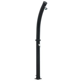 vidaXL Ducha Solar Negra 214 Cm 20 L Vidaxl