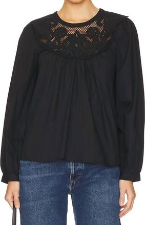 Cleobella Raine Blouse In Black