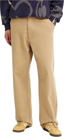 Desigual Texas Broeken - Heren - Straight fit broeken - Beige - W36 - Katoen - Broeken