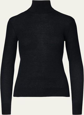 Ralph Lauren Collection Long-Sleeve Cashmere Turtleneck Sweater