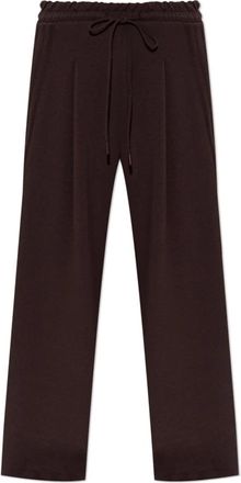 adidas Essentials Wide Leg Pant Fleece - Dames - Sweatpants - Bruin - XS - Katoen - Broeken