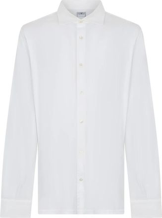 Fedeli Elegant Shirt - Heren - Zakelijke Overhemden - Wit - 6XL - Katoen - Overhemden
