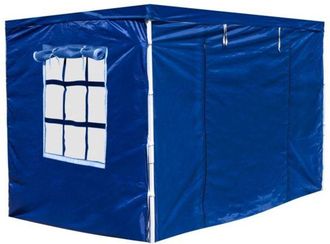 Regalos Miguel Regalos Miguel - Packs Laterales Carpas Plegables - Pack 4 Laterales Para Carpas 3x3 Eco 2l1v1p - Azul