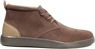 Hey Dude Su&egrave;de Bruine Chukka Laars - Heren - Veterlaarzen - Bruin - 41 EU - Su&egrave;de - Schoenen