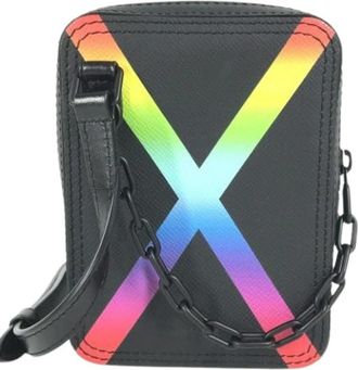 Louis Vuitton Pre-owned Vintage Cross Body Bag - unisex - Vintage Schoudertas - Zwart - ONE Size - Leer - Vintage
