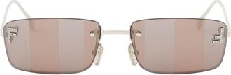 Fendi Fendi Fe4172us Fendi First Crystal 32g Oro Sunglasses