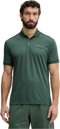 Emporio Armani Lux Identity Modal-blend Polo - Heren - Polos - Groen - M - Tops
