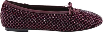 Lola Cruz Elegante Ballerina Schoenen met Naklo Detail - Dames - Ballerinas - Rood - 39 EU - Schoenen