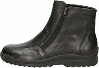 Waldl&auml;ufer Enkellaars - Heren - Schoenen - Zwart - Maat: 43 1/2 EU Leer