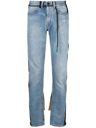 Off-white Jeans taglio regular - Blu