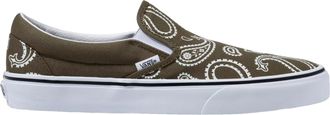 Vans Mens Vans Classic Slip On - Peace Paisley Grape Leaf / True White VN0A5JMHB0F