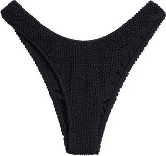 PacSun Ellie Scrunch Bikini Bottoms in Anthracite at Nordstrom, Size X-Small
