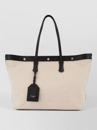 Dolce & Gabbana atene canvas shopper tote bag