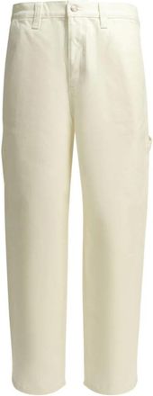 St&uuml;ssy Carpenter Pant - Heren - Regular Fit Jeans - Wit - W30 - Katoen - Jeans