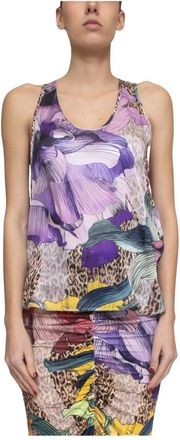 Just Cavalli Mujer, Camisetas, Multicolor, Talla: L