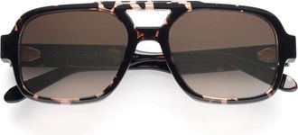 Emmanuelle Khanh Havana Hero Acetate Sunglasses