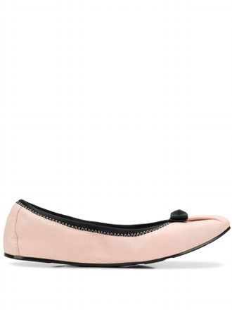 Ferragamo Womens Joy Ballerina Shoes In Pink