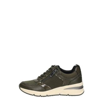 Tamaris Schoenen, Dames, Groen, 40 EU, Sneakers Laag